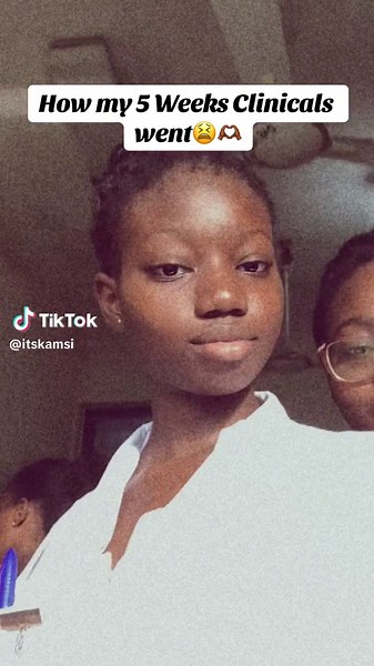 5 Weeks clinicals ✅ It wasn’t an easy battle #itskamsi #nurses #nursingstudents #clinicals