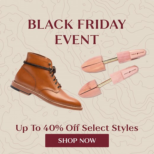 🥾 Black Friday Starts Now 🥾 Get 20% OFF orders over $450. For a limited time only! | Grant Stone