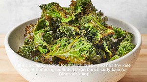 Kale chips recipe