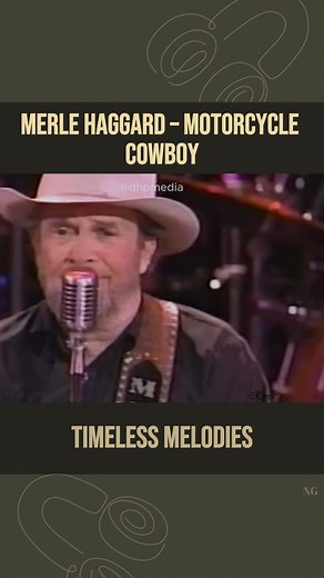 Merle Haggard – Motorcycle Cowboy...🎧 Watch full this song: https://top100.greatestoldiessongs.org/merle-haggard-motorcycle-cowboy/?utm_source=facebook&utm_medium=ngreel&utm_campaign=topoldcountrysongsofalltime | Top Old Country Songs Of All Time