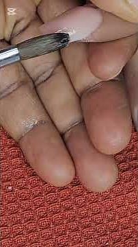 ACRYLIC GEL BUILDER APPLICATION FOR BEGINNERS.#dothingsyoudontwanttodo #youtubeshorts