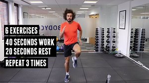 2.9M views · 2.6K shares | Try this cardio and core fat burning HIIT workout. You can do this one at home with no equipment  Full workout  https://www.youtube.com/watch?v=yx_Hw4iyrRA&t=308s  | The Body Coach | Facebook