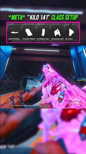 𝙈𝙀𝙏𝘼 "Kilo 141" Class Setup on Warzone 🔥 #callofduty #blackops7 #warzone #cod #classsetup
