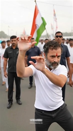 Rahul ji Best Dance😂👍 #rahulgandhi #comedy al#viral #dance #new #aishorts #modi #funny #ytshorts#fyp
