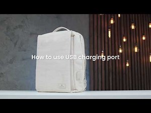 How to Use USB Charging Port in Your Backpack: Detailed Instruction