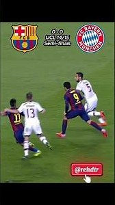 Barcelona vs Bayern Munich 2014-2015