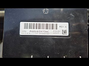 2014-2017 Dodge Ram 1500 HVAC Control Module Location and Removal