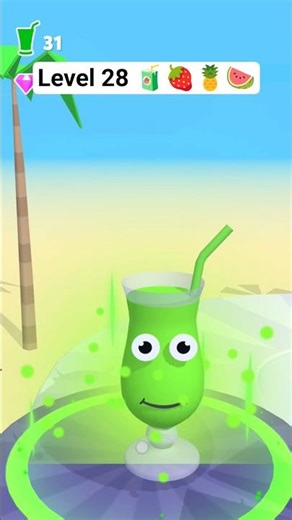 🧃 JUICE RUN Level 28 – GOD MODE FINAL FORM! 👑🍓🍍🍉#Shorts #Viral #Trending #foryou | @CutieCatGaming17