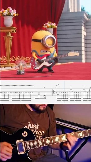 Van Halen – Eruption | Guitar Cover with TABS - Minions Version