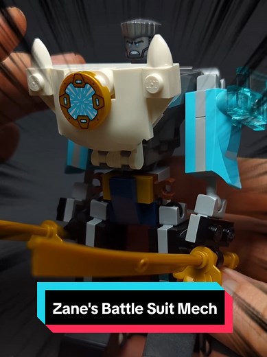 Build Zane's Battle Suit Mech from LEGO Ninjago