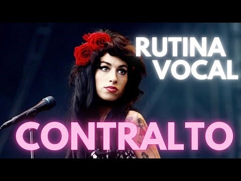 RUTINA VOCAL para CONTRALTO - Calentamiento y entrenamiento Lírico y Moderno