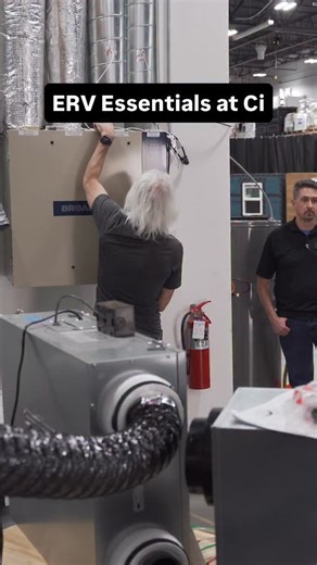 Construction Instruction on Instagram: "Understanding ERV Essentials Here, Justin walks our Ci Advanced Building Science class through the fundamentals of energy recovery ventilation breaking down the key components of the core and filter system using a Broan-NuTone ERV unit. If you’re interested in diving deeper into HVAC design, performance, and mechanical systems, join us for our all new Mechanical Mastery Ci Live class in 2026. Mechanical Mastery dates: - February 10th & 11th, or - June 23rd
