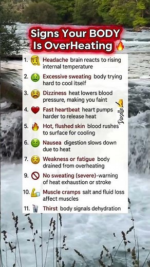 5 Warning Signs Your Body Is Overheating 😰 | Don’t Ignore These Heat Symptoms!