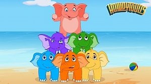 Elephants Have Wrinkles by Rock'n'Rainbow - Music for Kids by Howdytoons Chords - ChordU