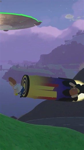 Crashed a ROCKET in Totally Reliable Delivery Service! #totallyreliabledeliveryservice #shorts