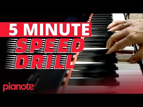 Play Piano Faster *In FIVE minutes!* (Speed Exercises)