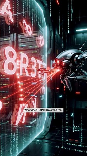 What does CAPTCHA stand for? #aivideo #facts