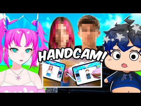 drawing our FACE REVEALS.. (HANDCAM)