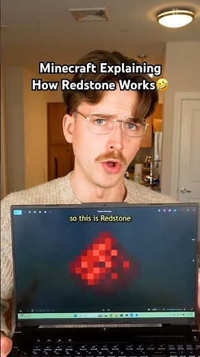 Minecraft Explaining How Redstone Works🤣