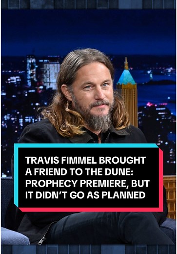 Travis Fimmel Dune: Prophecy Premiere Mishap