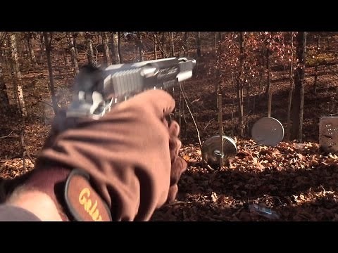 Double Barrel 1911 Close-up