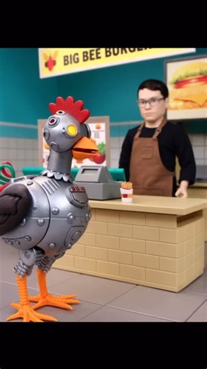 A robot chicken literally ordered a salad and bro fried me! #ai #robot #chicken #adultswim | Jay Angel Latigo | Facebook