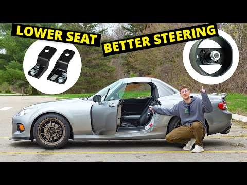 Doing What Mazda SHOULD Have Done To My NC Miata's Driving Position