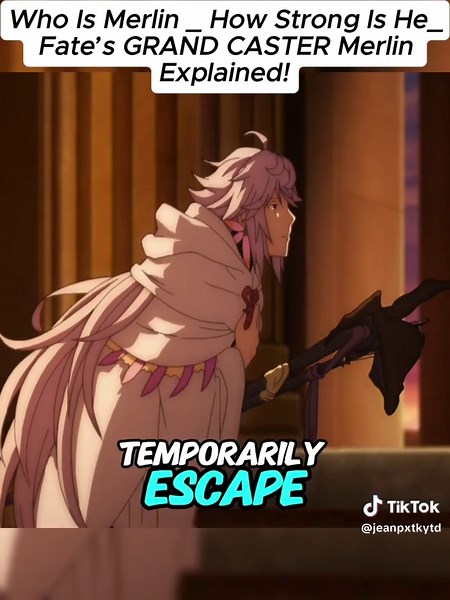 Who Is Merlin How Strong Is He_ Fate’s GRAND CASTER Merlin Explained!.#Merlin #FateGrandOrder #GrandCaster #AnimeLore #OPMage_03