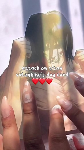 Unique Valentine's Day Card Ideas for Attack on Titan Fans