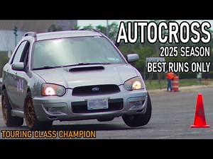 2025 Autocross Season Champion!! - All Best Runs (GST - Subaru WRX Wagon)