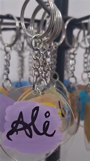 Custom Name Keychains Making Process ✨ | DIY Keychain