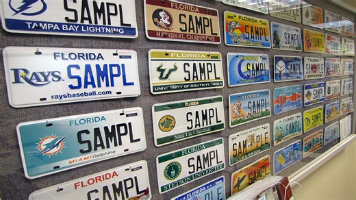 Florida specialty license plates for UFC, high schools approved by DeSantis