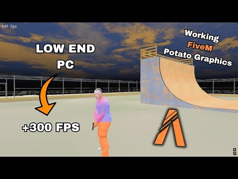 THE BEST FIVEM FPS BOOST SETTINGS (POTATO GRAPHICS)