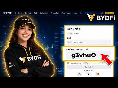 Bydfi Referral Code Explained | Invitation Promo Referral ID