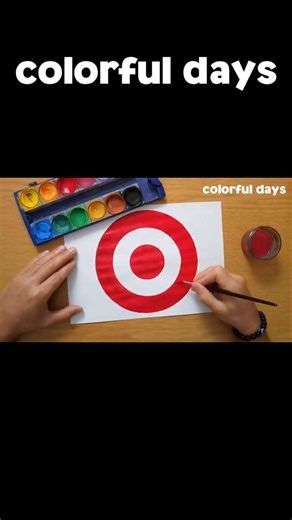 TARGET logo painting