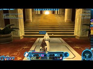 "Star Wars The Old Republic" Jedi Sentinel HD Walkthrough Playthrough: Part 034 Coruscant 12