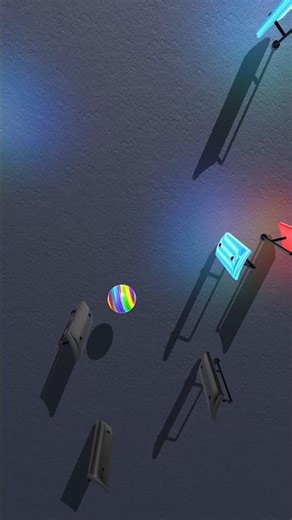 “Marble Music Hits Different 😳🔥 #3DAnimation”