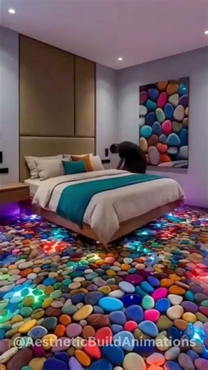 Pebble Resin Pour Transformation That's Absolutely Hypnotic 😲 #shorts #satisfying