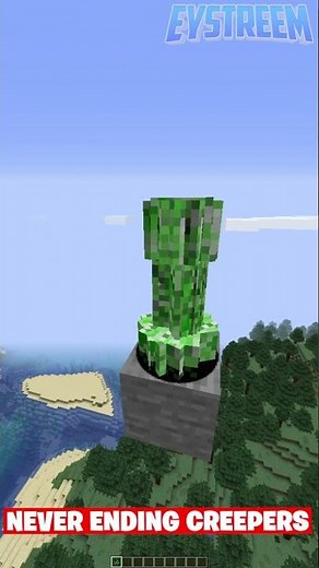 How to Create a NEVER ENDING Creeper circle! #Shorts