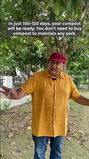 Make compost from grass clippings