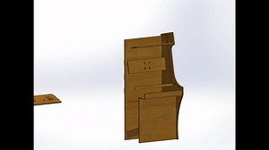 Upright Arcade Machine Design Digital Plans | 2 Player | 16mm MDF | 27" Monitor - Etsy UK