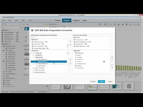 SAP Lumira - setup a SAP BW connection in Lumira 1 28