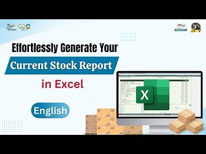 Effortlessly Generate Your Current Stock Report in Excel [English] - Marg ERP