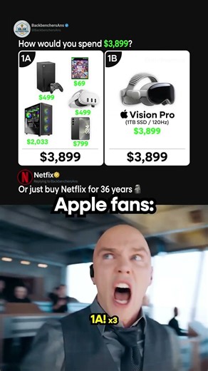 $3,899 Gaming PC vs 1 Apple Vision Pro 💀