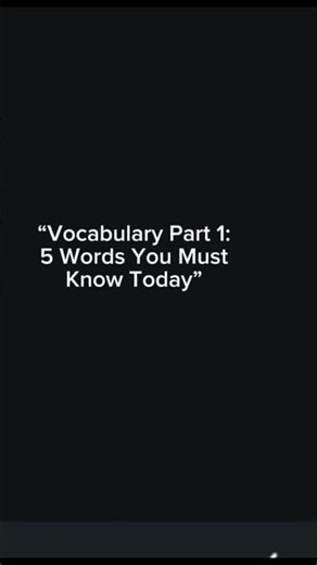 5 words you must know today 💖#shorts #shortvideo #short #shortsfeed