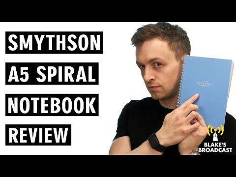 Smythson Featherweight A5 Spiral Bound Refill Notebook Review