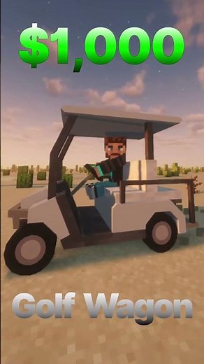 $1 vs $1,000,000 Vehicles