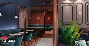 3M™ FASARA™ Glass Finishes let light filter through but bring a hint of privacy, creating subtle space dividers, all with a beautiful design flair. Create your design masterpiece, find out more 👇 https://s.3m.com/peefp6 #3MFILMSUK #FASARA #Architectural #Glass Finishes #InteriorDesign | 3M Films