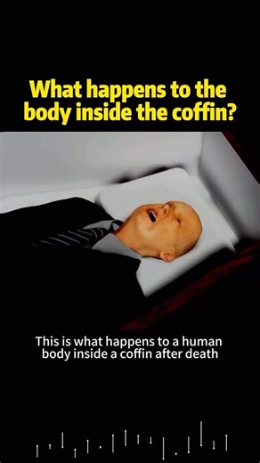 What happens to the body inside the coffin? #knowledge #science