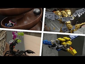 Brickmecha LEGO robot transformers animation compilation 24 #lego #moc #legomoc #レゴ #レゴロボ #レゴ変形ロボ